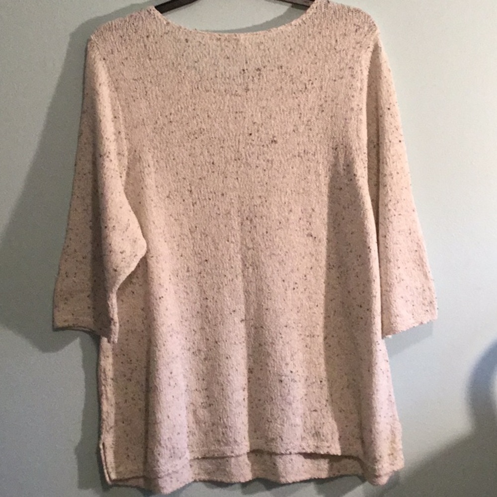 J. Jill Speckled Knit Sweater - Picture 3 of 9